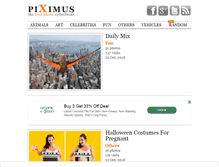 Tablet Screenshot of piximus.net
